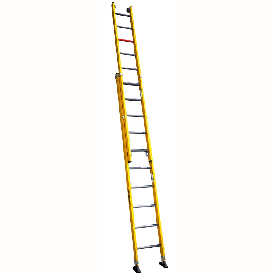 Escada de fibra de extensão manual