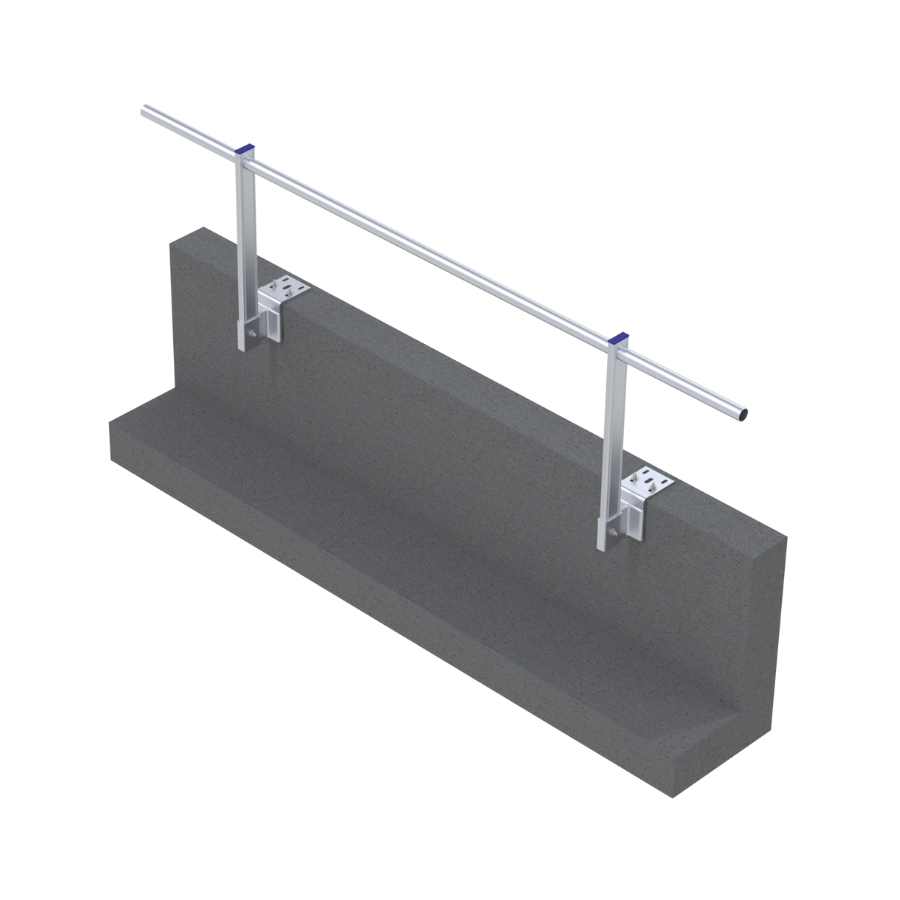 FIXAÇÃO À PAREDE DE TOPO